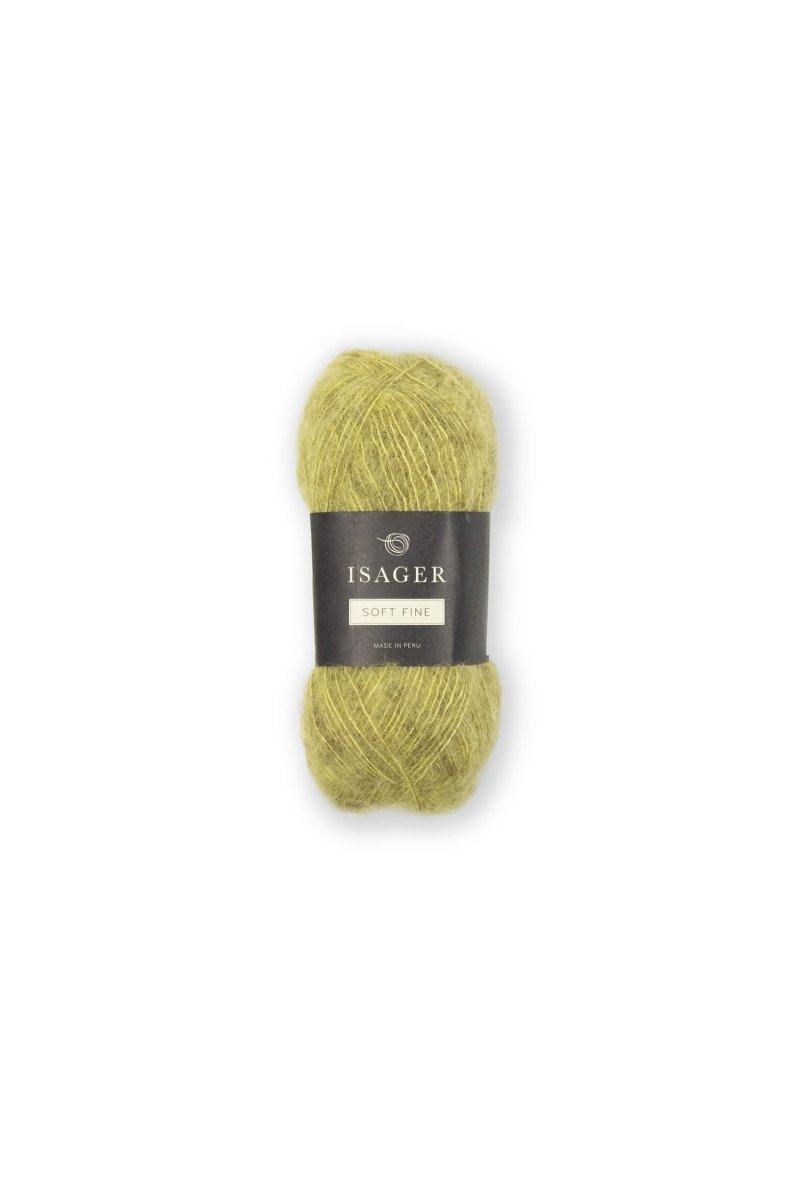 Isager soft Fine groen 35