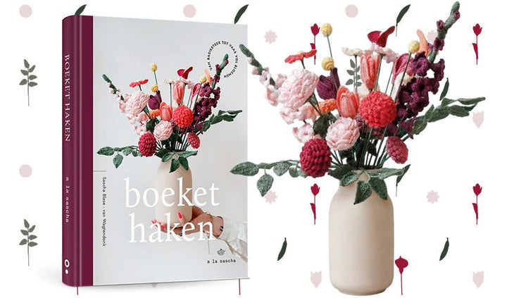 Liefde voor wol Boeket haken, van a la Sascha - Juni verkrijgbaar
