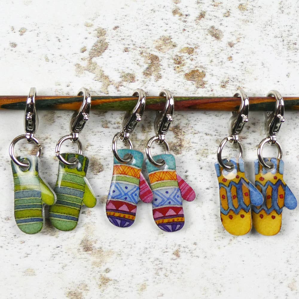 Emma Ball Ltd Emma ball stekenmarkeerders wanten (Set of 6)