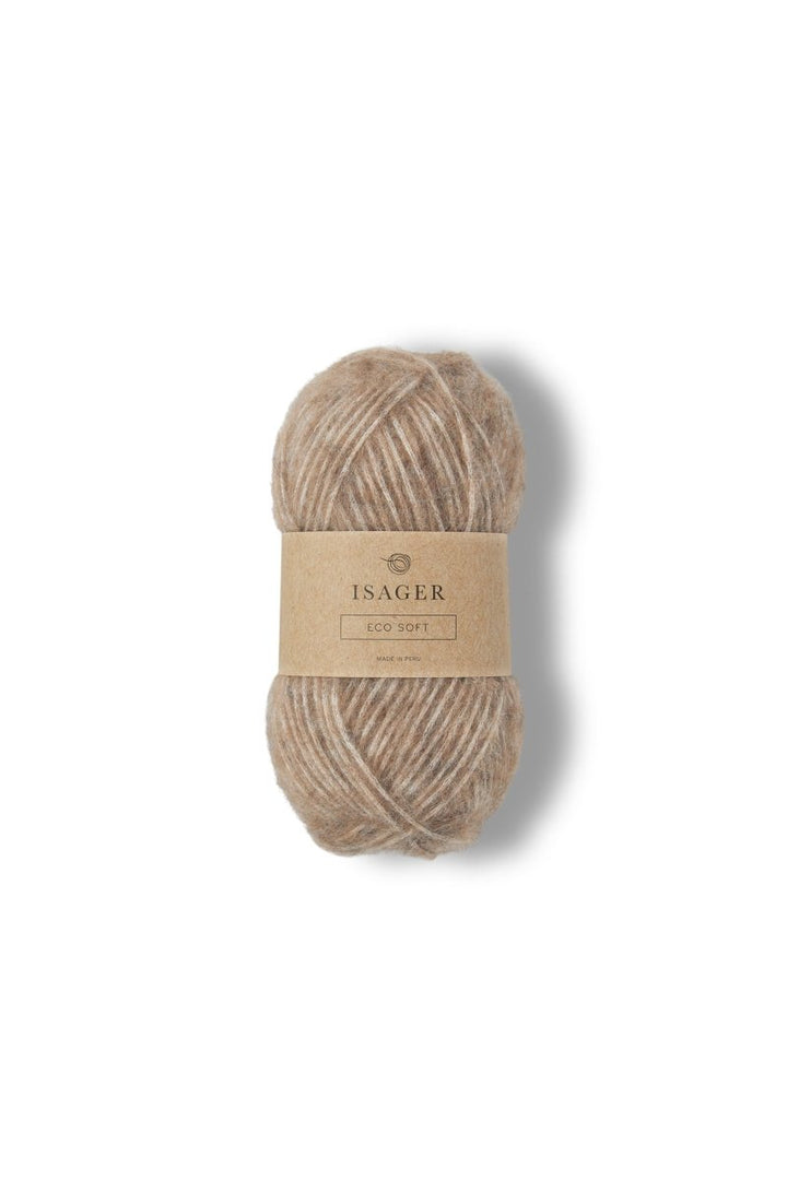 Isager Isager Soft | E7s middenbruin ongeverfd
