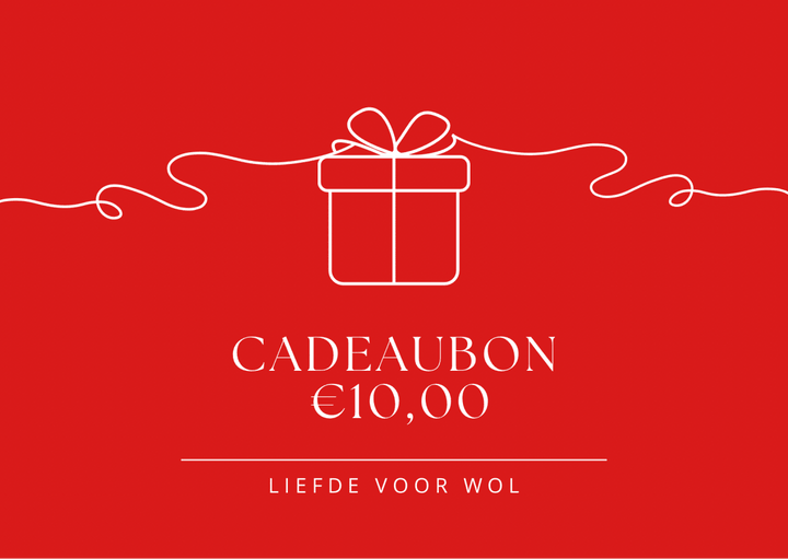 Liefde voor wol Liefde voor wol - cadeaubon
