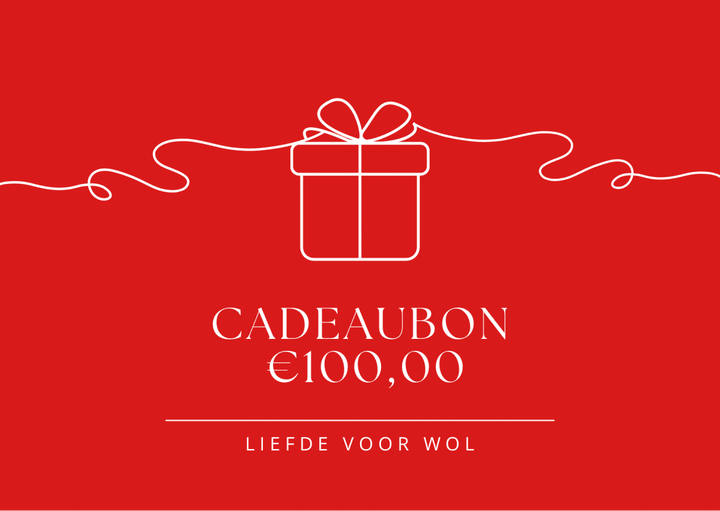 Liefde voor wol Liefde voor wol - cadeaubon