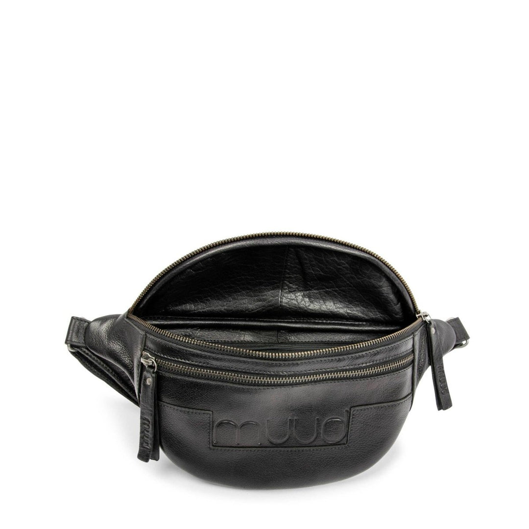 Muud Muud Vegas leren heuptas &amp; crossbody tas