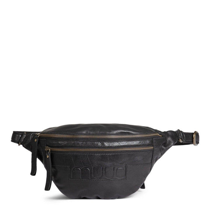 Muud Muud Vegas leren heuptas &amp; crossbody tas