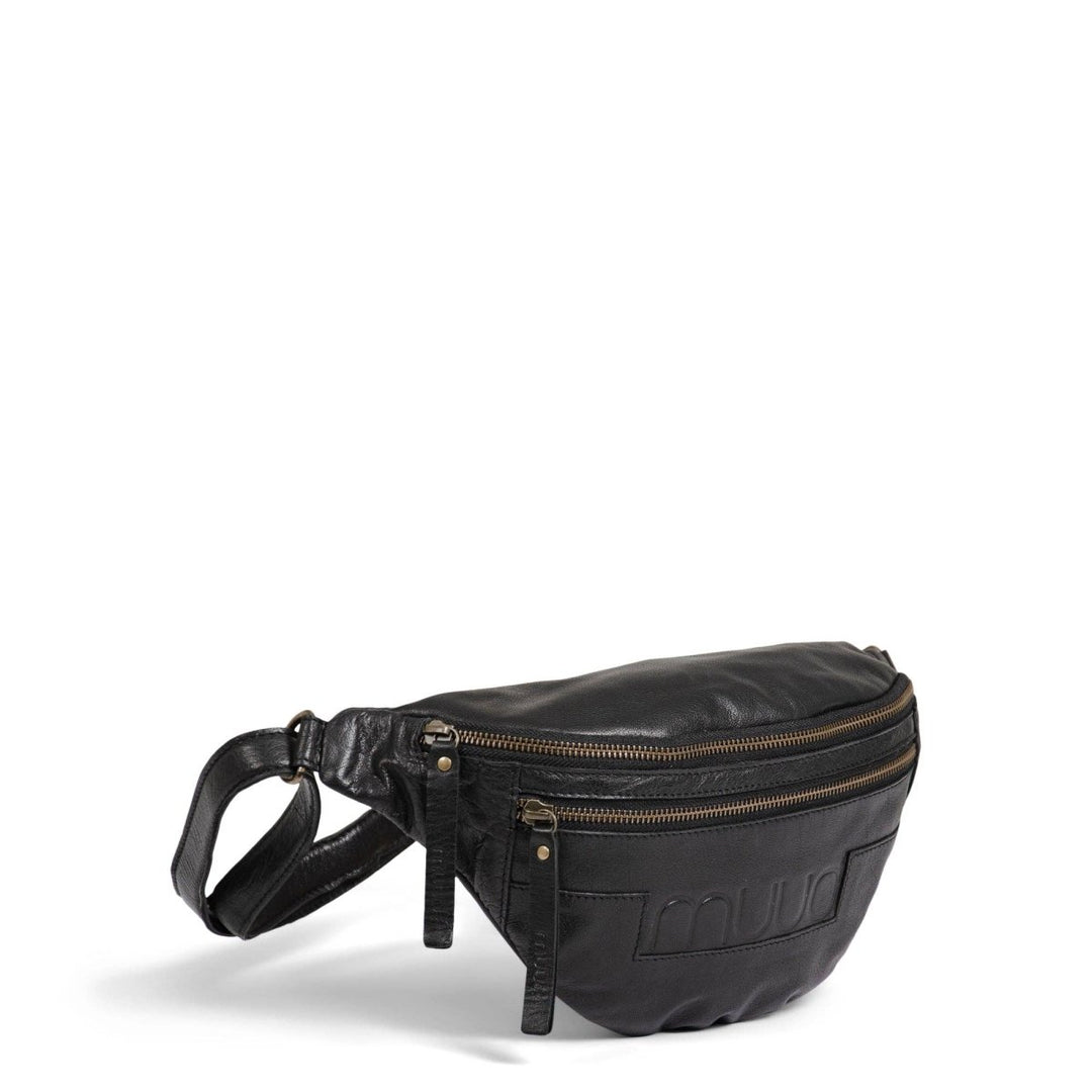 Muud Muud Vegas leren heuptas &amp; crossbody tas