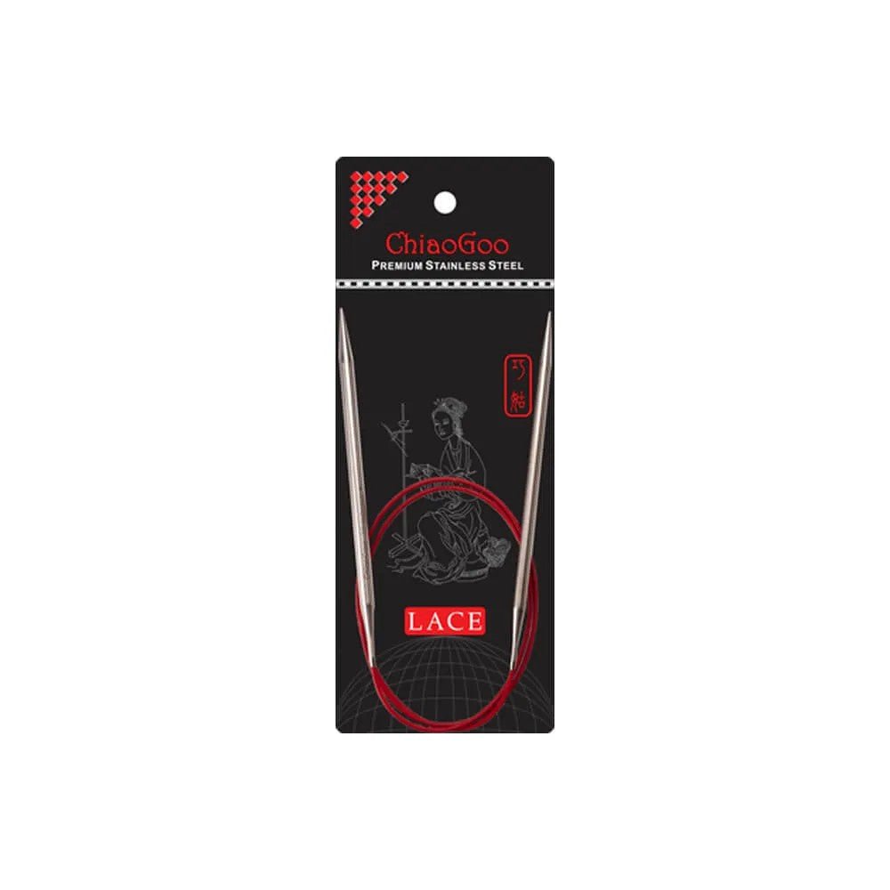 ChiaoGoo Red Lace Rondbreinaalden 100 cm – Premium Kwaliteit