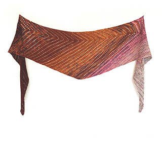 Koigu Wool Designs Venation sjaal kit - potlodenboxen x Ambah: Forest Fruits